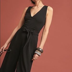 Anthropologie Cathy Structured Jumpsuit